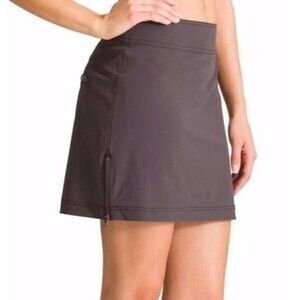 Athleta Jenner Skort in Shale Taupe Brown Size 14 EUC!!